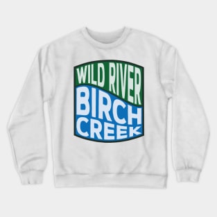 Birch Creek Wild River wave Crewneck Sweatshirt